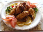 CRISPY BUFFALO WINGS