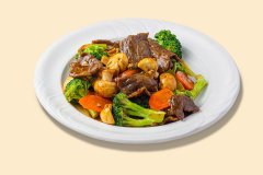 Beef with Broccoli & Mushrooms